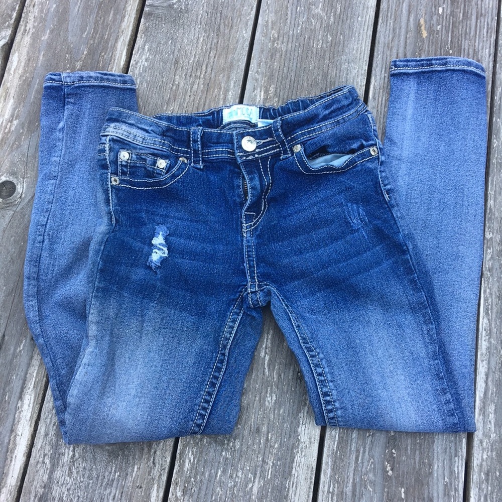 Mini Moca girls skinny jeans 10